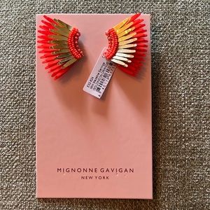 NWT Mignonne Gavigan Mini Madeline earrings!
